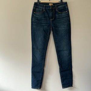 Driftwood Jackie‎ Jeans Sz 28 Dark Rinse Wash Skinny High Rise